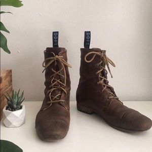 John Fluevog BBC Radio Boots Size 10